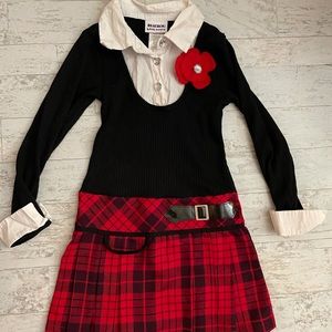 Blueberi Boulevard Plaid Dress Size 5